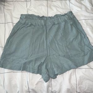 EUC linen shorts